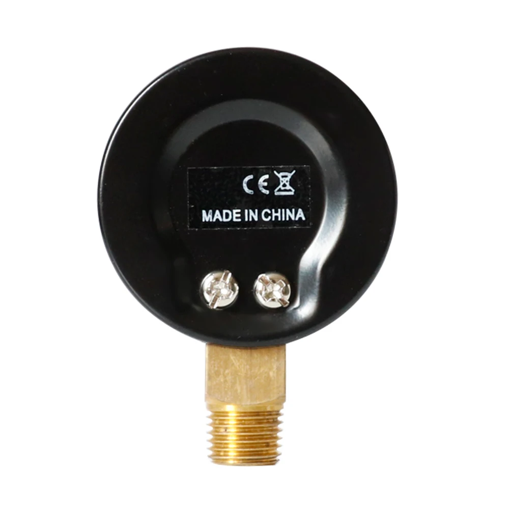 

High Precision Npt Air Pressure Gauge Steel Bezel Mini Size for Oil Gas Measurement 0-160 Psi 0-