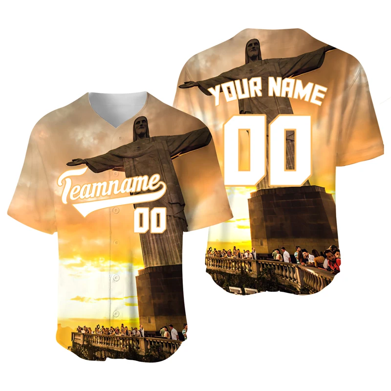 Kids Jersey Baseball Uniform Baby Custom Name T Shirt Sports Team Blouse Hip Hop Streetwear Sublimation Blanks Baseball Shirts