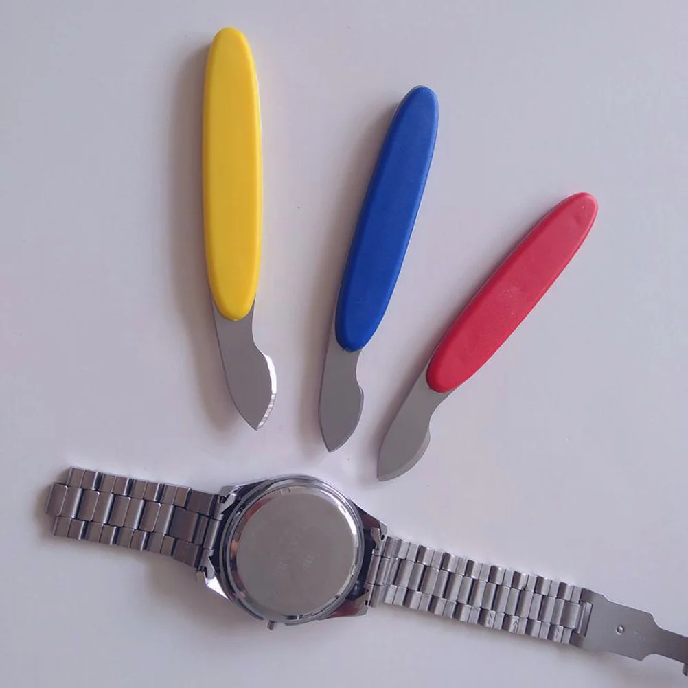 

2pcs Back Opener Tool Professional Metal For Wrist Repair Replacement Watch Bottom Cover Remover Delicate Case Safe