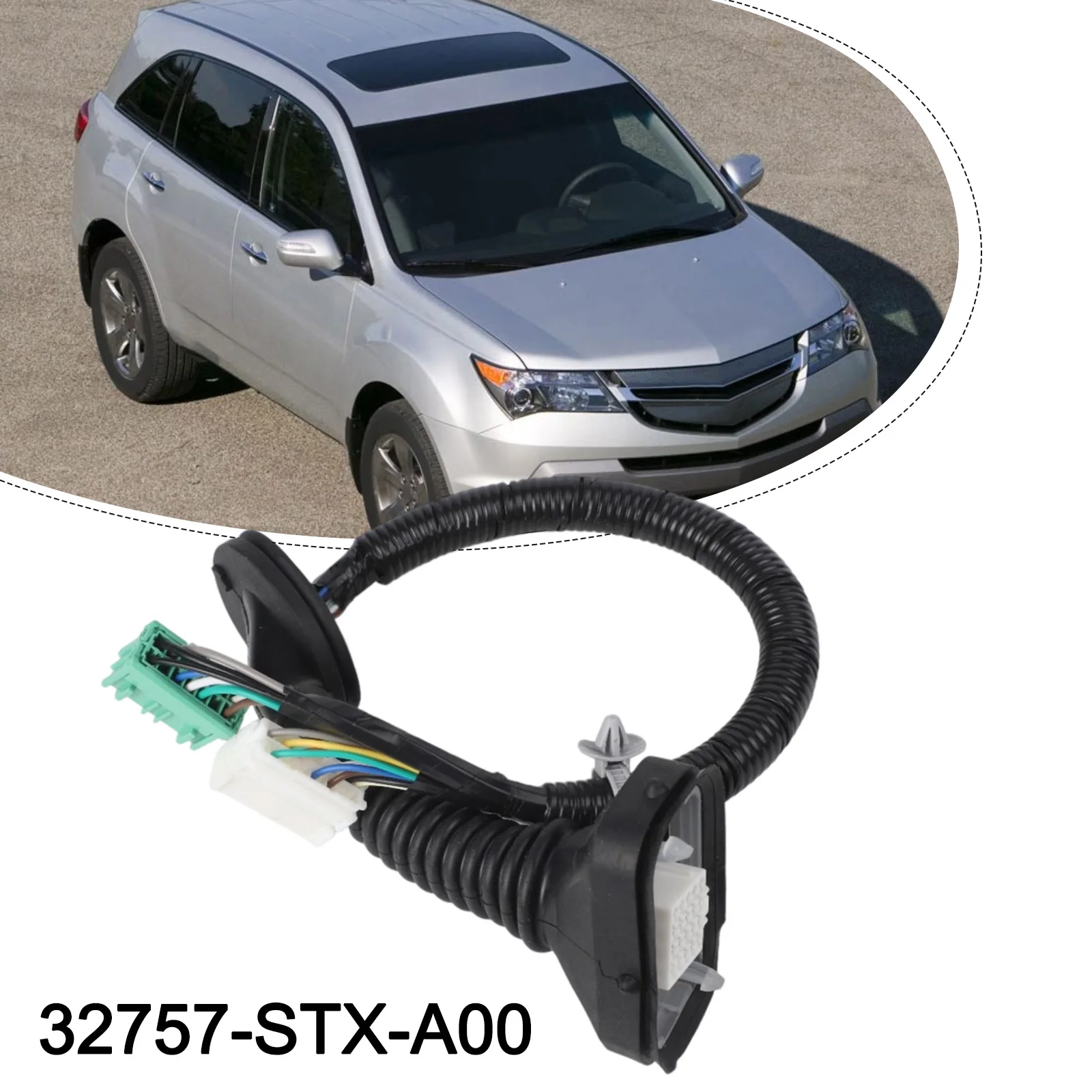 

Дополнительный провод передней левой двери 32757STXA00, совместимый с Honda, Acura, для MDX 3 7L V6, модель Years 2007 2009 OEM Part