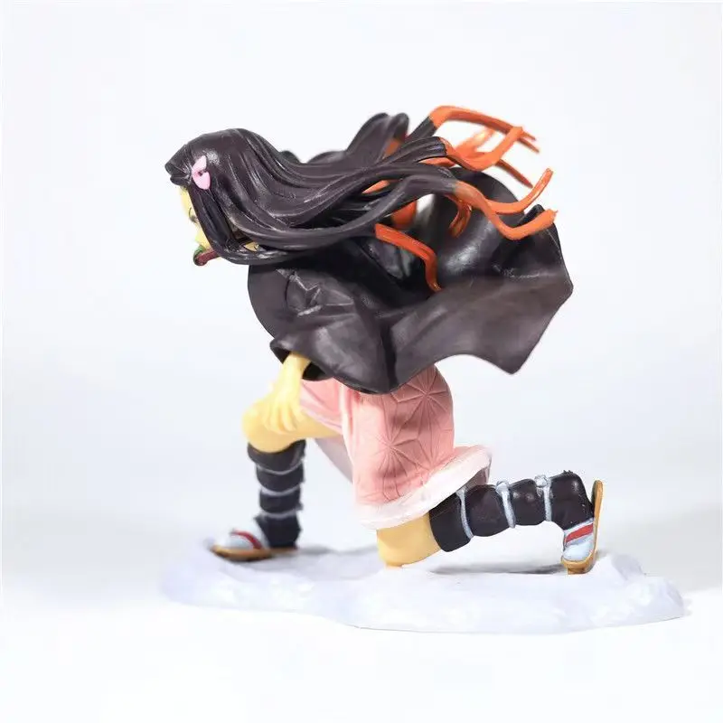 

Demon Slayer Nezuko Battle Action Figure - Anime Collectible Movable Doll Model Toy Gift