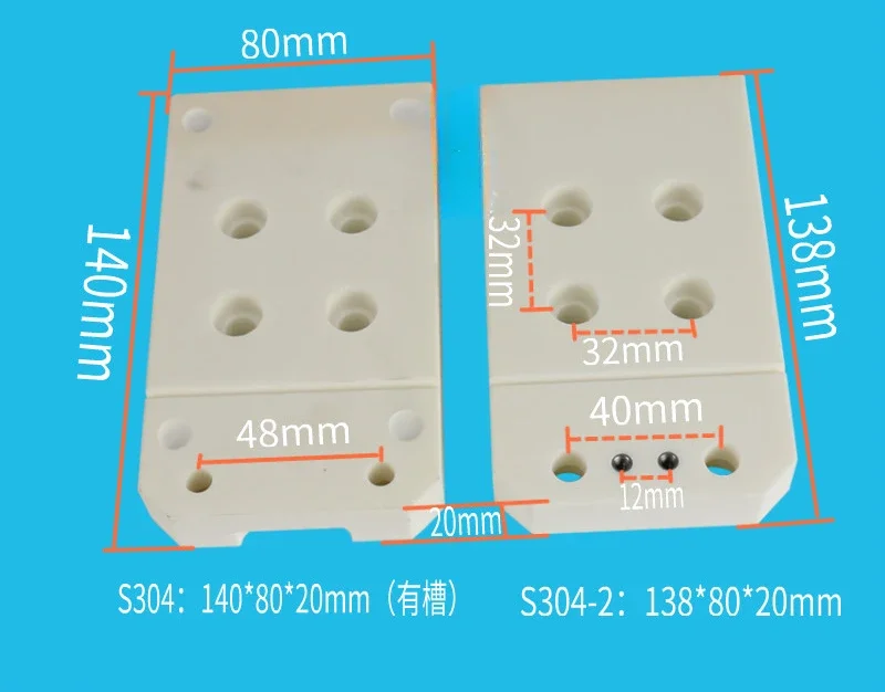 Insulation Board 138/140 Slow Wire Accessory S304 Ceramic Block S305 Machine Head Insulation Block 4208519