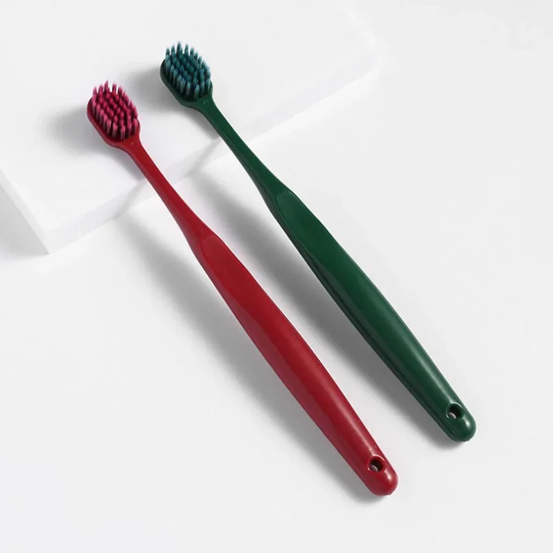 4Series Soft-haired Wide-headed Toothbrush Bamboo Whiten Brush Eco-friendly Whiten Couple PortableToothbrushes Dental Easy Using