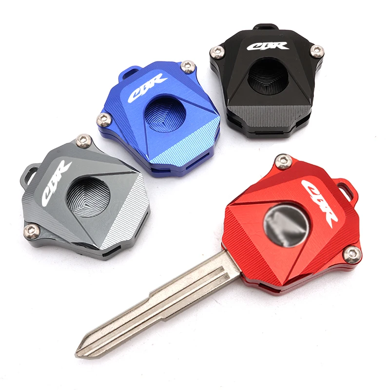 For Honda CBR1000RR CBR600RR CBR900RR CBR929 CBR900 F4i CBR 893 900 RR Key Cover Case Shell Keychain Key Chain Ring Accessories