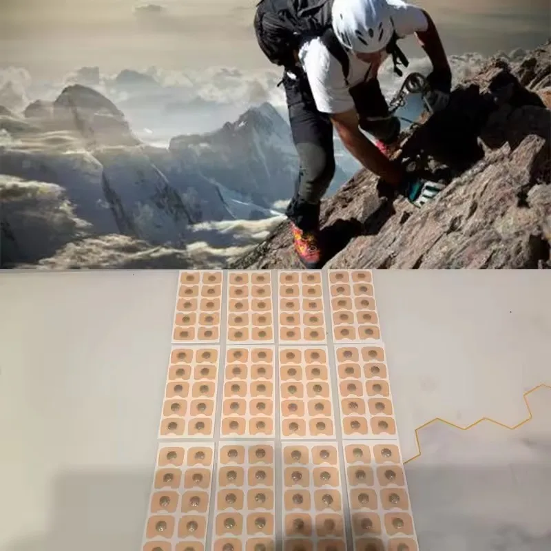 Outdoor Camping Schlaf Aufkleber Nasenstreifen Packung Anti-Schnarch-Nasenstreifen Magnetische Nasenstreifen Ansaugat Atmen Nasenstreifen