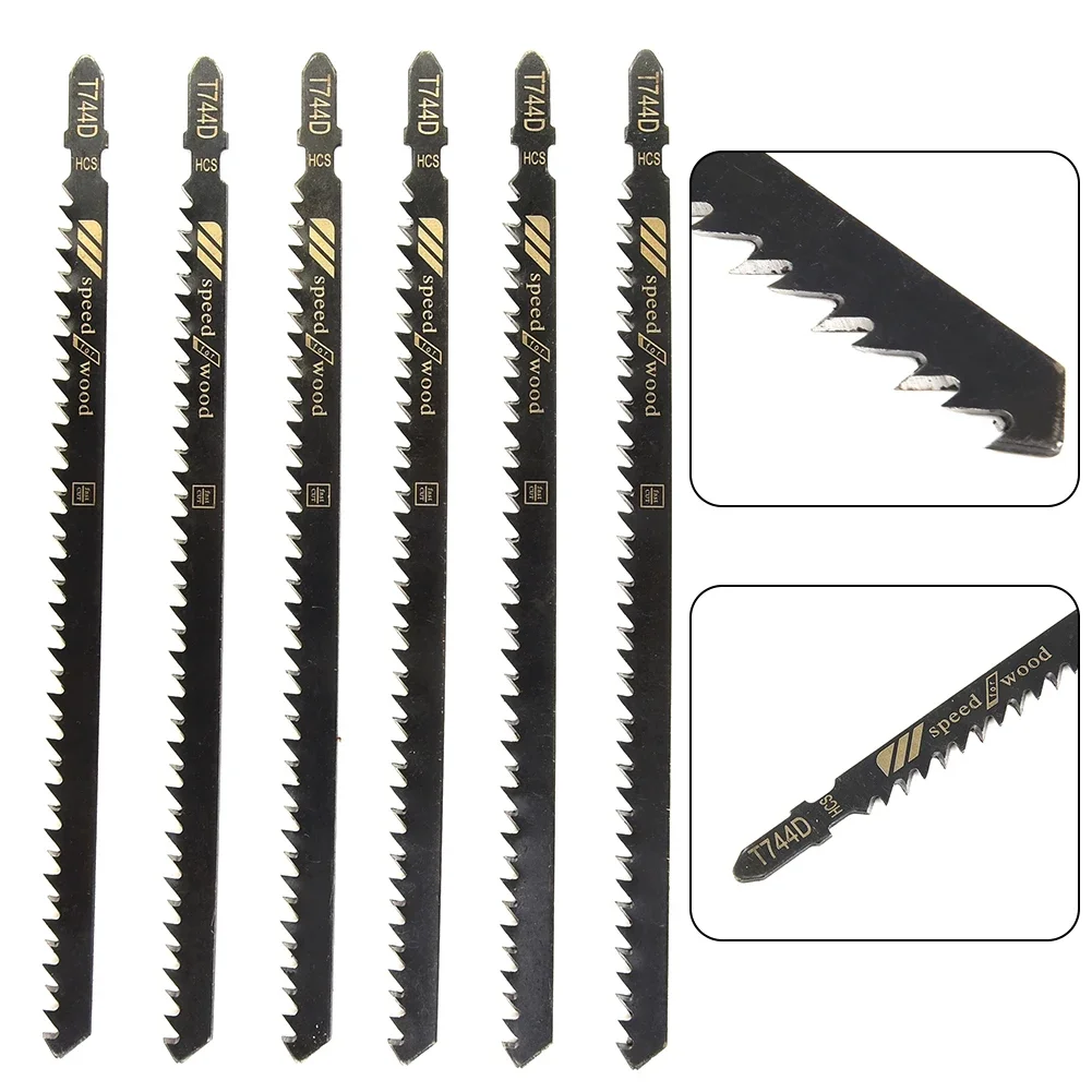 6pcs T744D Long 180mm Jigsaw Blades reciprocating saw blades High Carbon Steel Blade Woodworking Blades For Wood Products