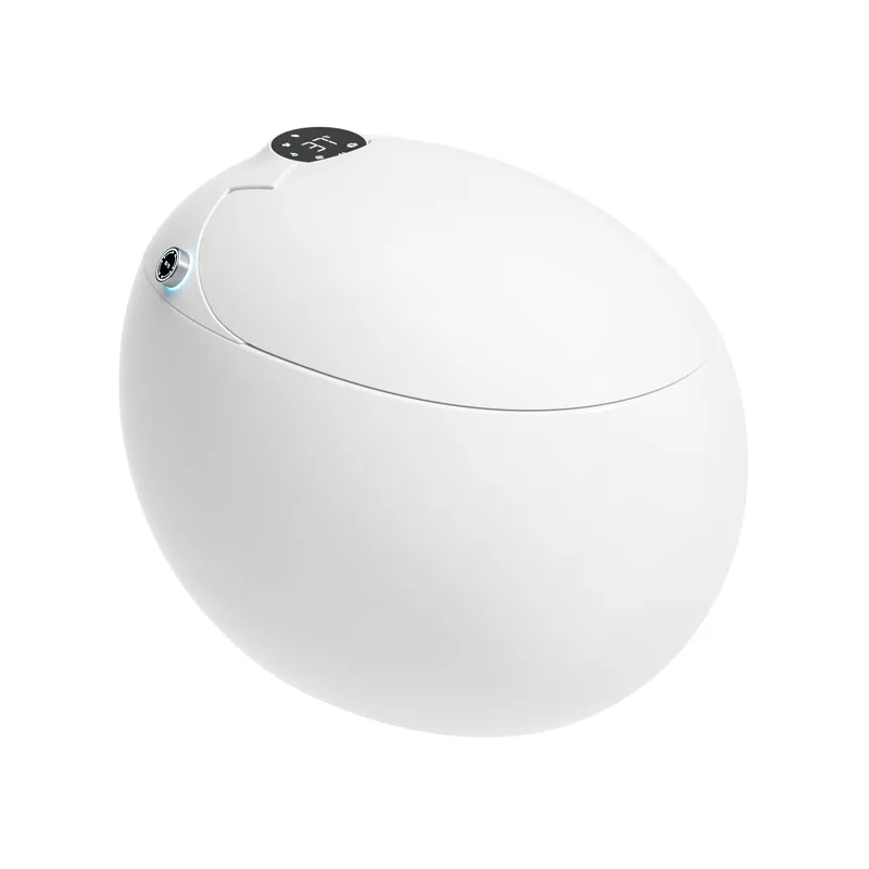 

js-New Egg-shaped Waterless Requires Smart Toilet Bathroom to Transform Sanitary Ware Villa！