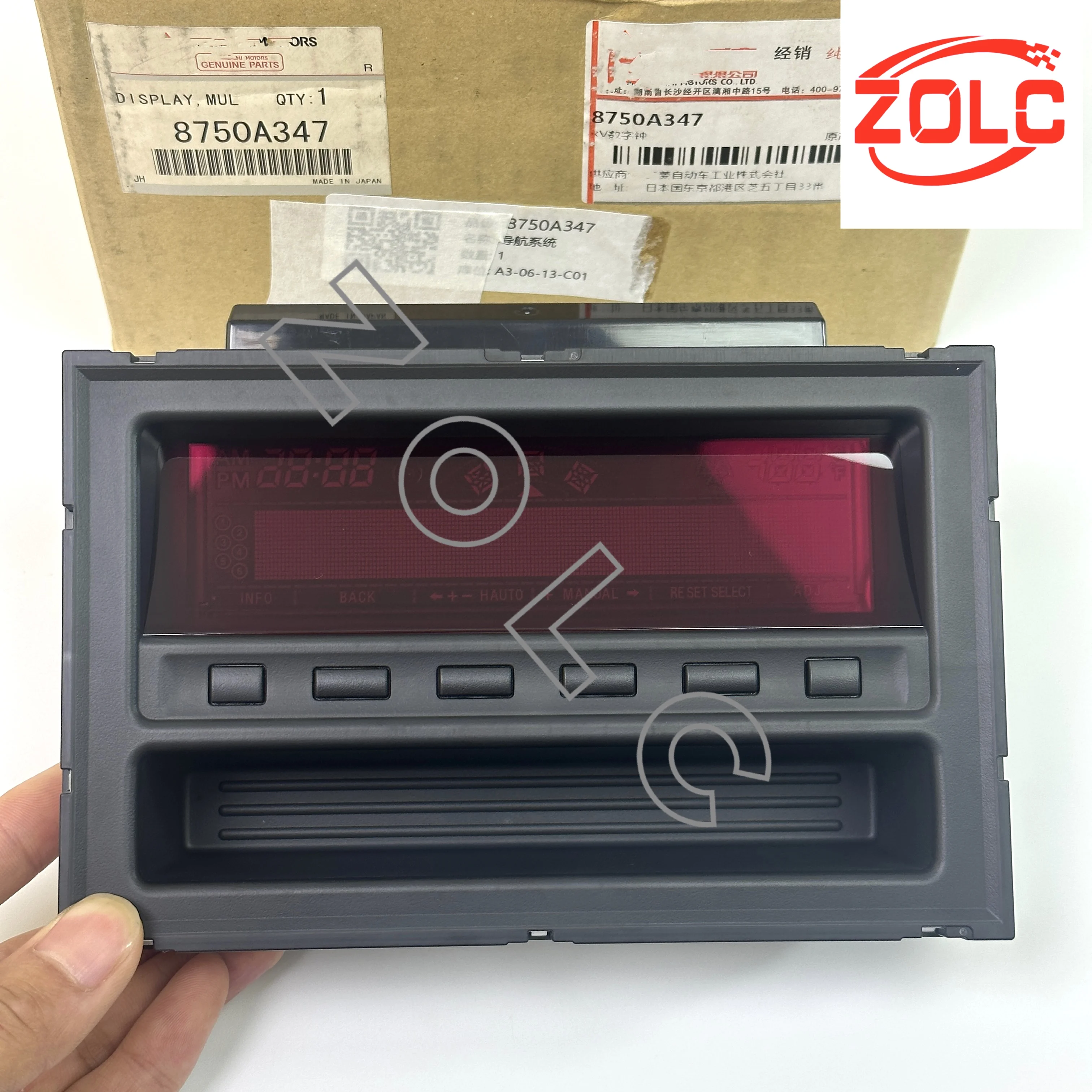 8750A347 8750A246 Multifunctional Display for Montero Pajero Sport