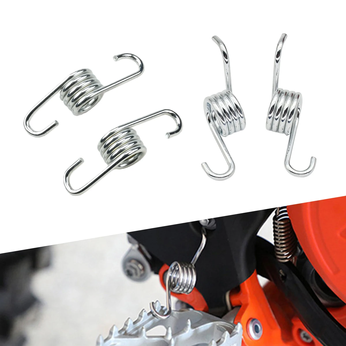 Motorcycles Accessories For HUSQVARNA TC FC TE FE FS For KTM SX SXF EXC EXCF XC XCF XCFW Foot Pegs Footpegs Footrest Spring