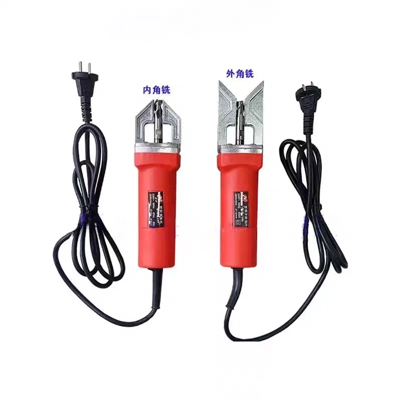 220V Electric Outer Angle Milling Inner Angle Milling and Leveling Plastic Steel Doors and Windows Plane Weld Cleaning Machine