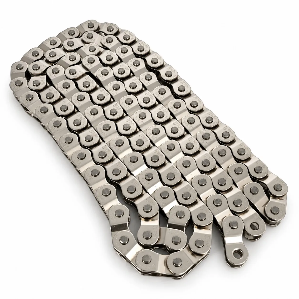 YBN BMX Single Speed Half-Link Chain Heavy Duty for Freestyle Fixie Track Bike Dirt Jump, Street 1/2