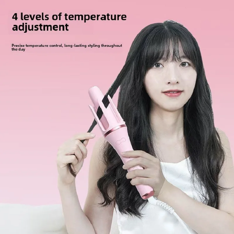 Fully Automatic Curling Iron Anti-Tangle Hair Curler with Negative Ions Latest Curling Wand Hair