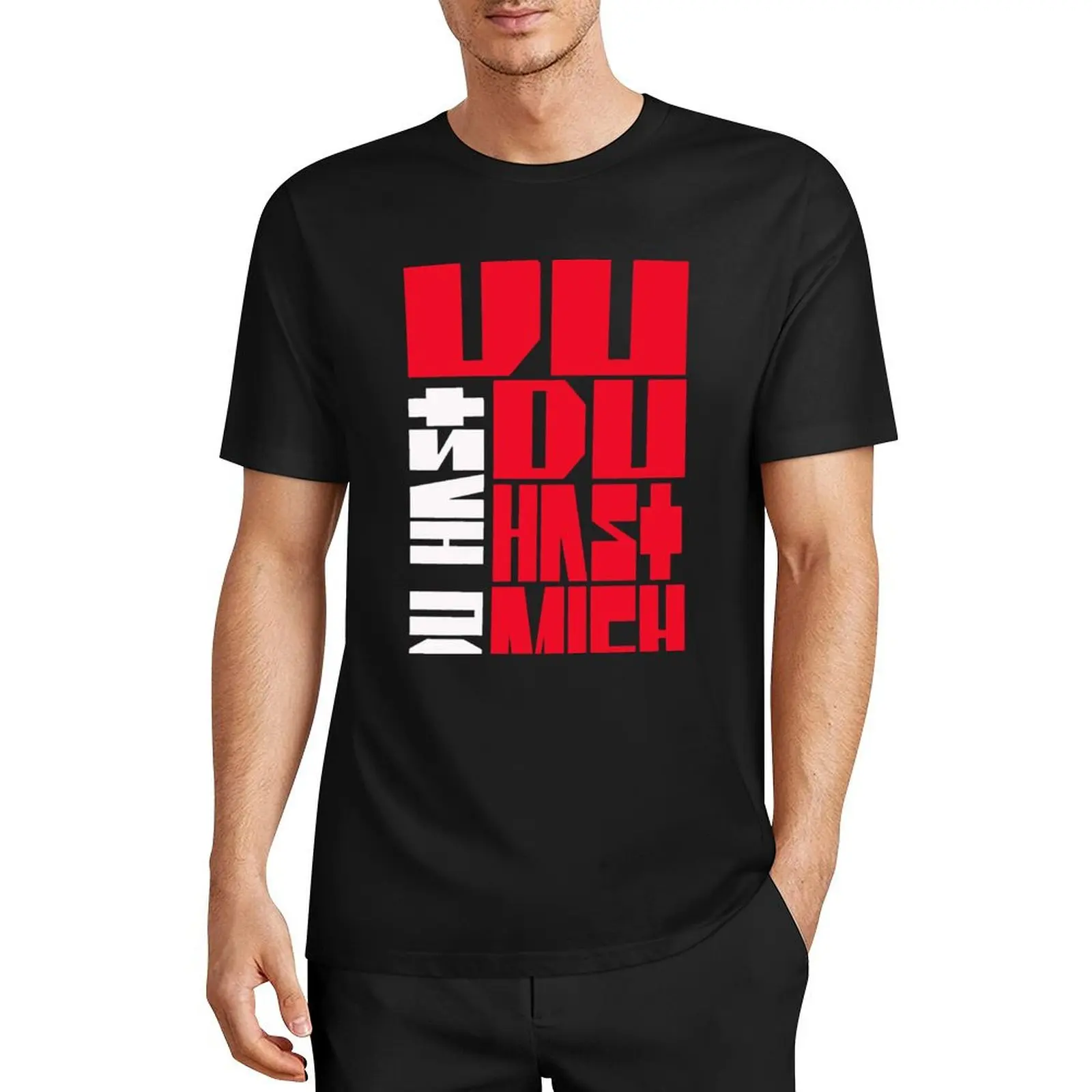 

DU HAST T-Shirt street wear essential t shirt new edition mens workout shirts