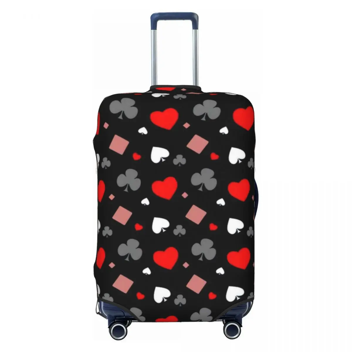 

Poker Print Luggage Protective Dust Covers Elastic Waterproof 18-32inch Suitcase Cover Travel Accessories