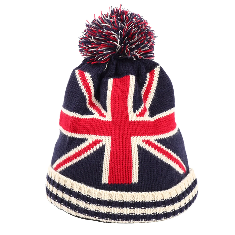 

Winter Woolen Cap Knitted Beanie Hat Warm Fashion Women Hats Soft Texture Easy Clean Safe Wear Not Shed Hair Family Christmas