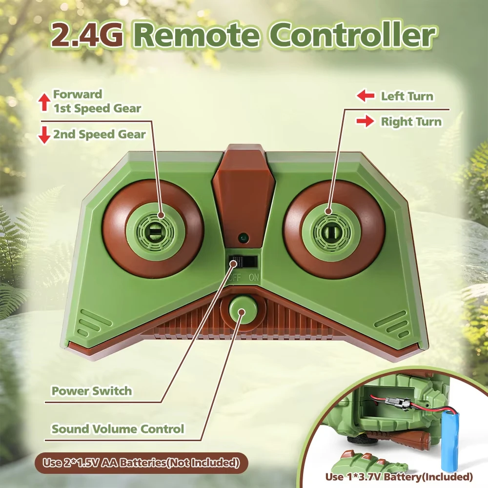 RC Dinosaur Feeding Magnetic Car Remote Control Sucker Greedy Snake Two-Player Interactive Education Battle Game Kids Toys Gifts