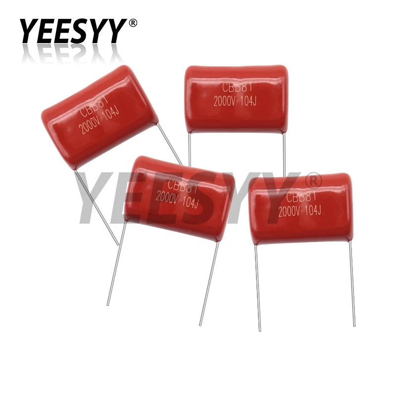 10pcs Metallized Polypropylene Film Capacitor 2000V 102 104 473 1NF 22NF 100NF 0.1UF 2000V 104J 102J 223J 473J 2KV CBB Capacitor