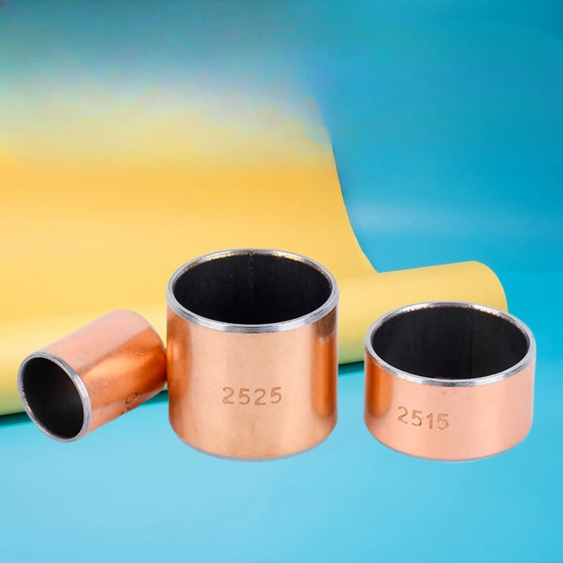 45-100mmSF-1 Copper Alloy Oil Free Self-Lubricating Composite Bearing Sleeve Inner Diameter