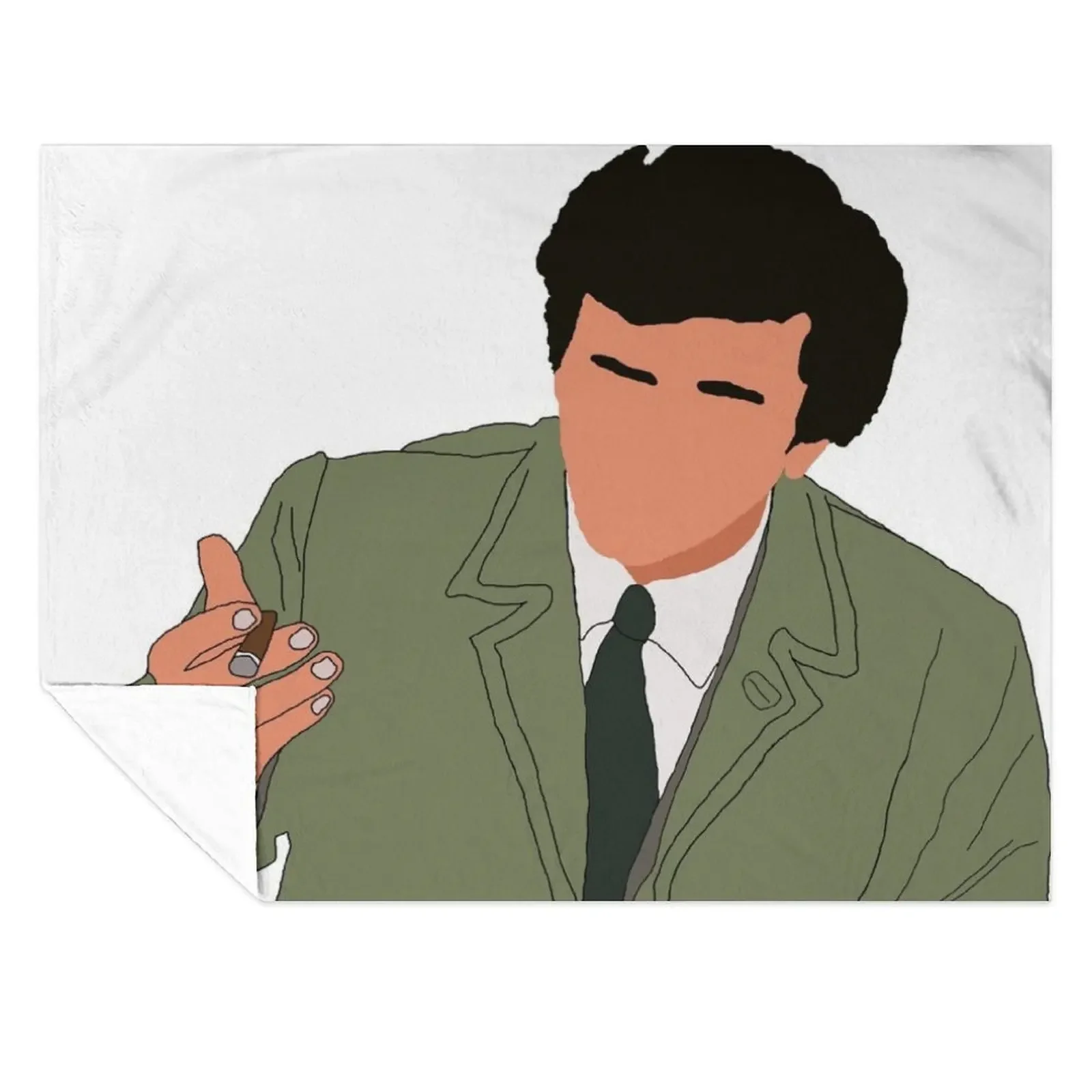 

Columbo Throw Blanket Winter beds Hair manga warm for winter Blankets