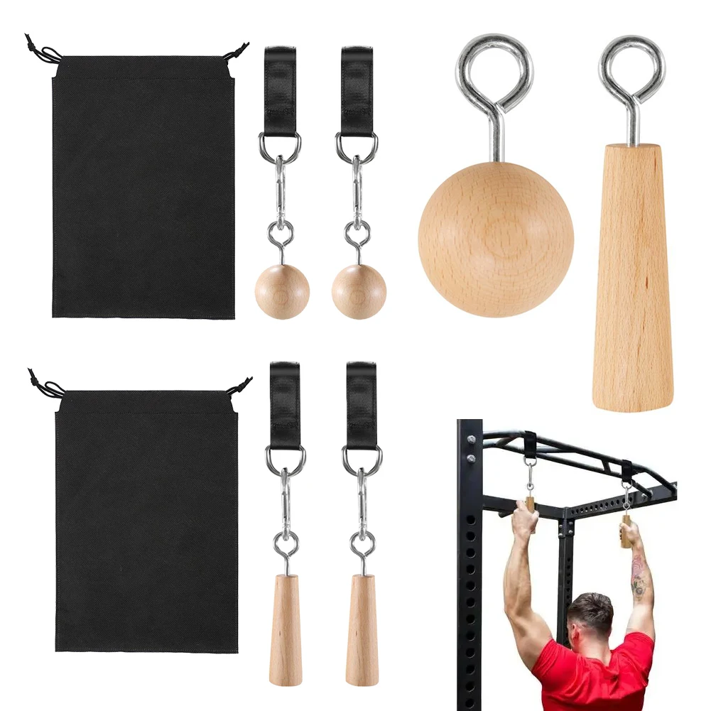 Fingerkraft-Trainingsgerät aus Holz, Klettergriff-Verstärker für Felsklettern und Bouldern