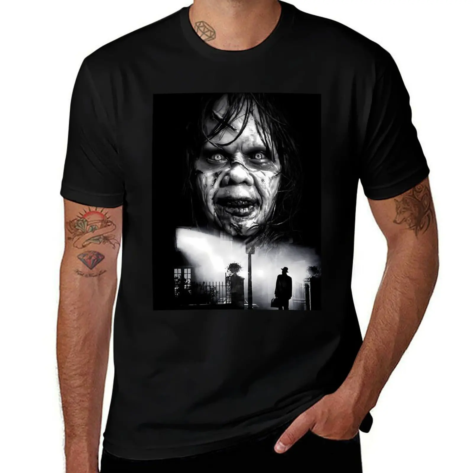 

The Exorcist T-Shirt vintage anime shirt anime shirt anime figures vintage t shirt men
