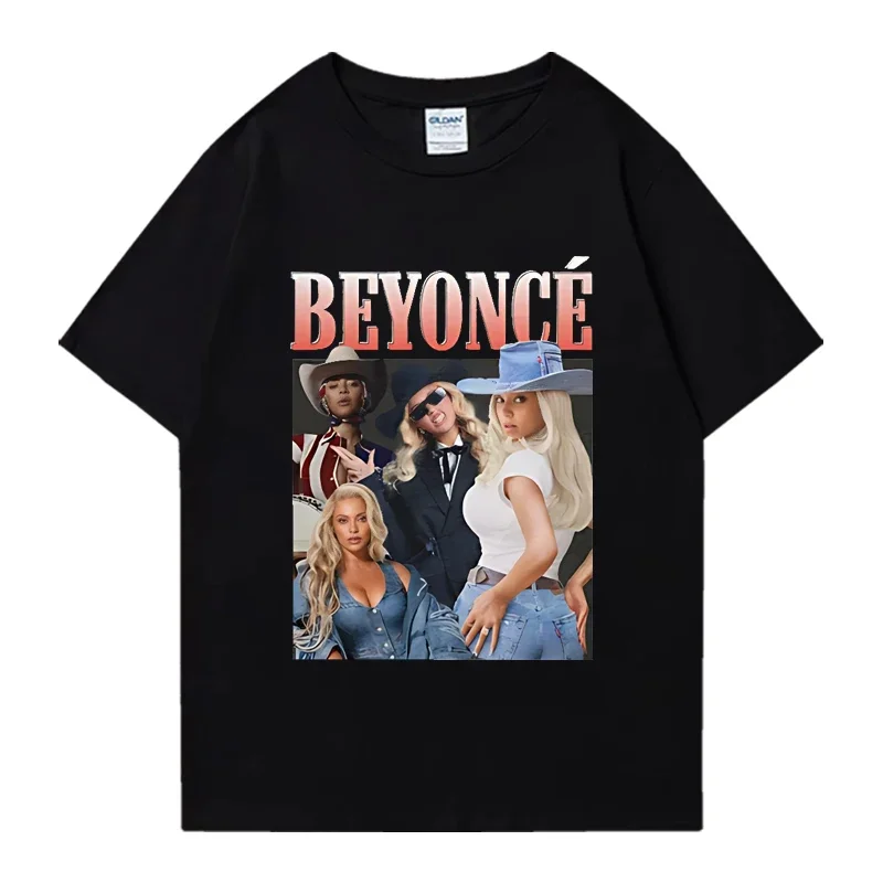 Beyonce jeans, Carter Carter accessories, women's fashion patterns, short sleeved T-shirts, hip-hop casual streetwear