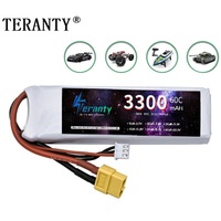 2s 3300mah 7.4V 60C LiPo Battery For RC Helicopter Aircraft Quadcopter Cars Airplane 7.4V 2S Battery With T JST XT30 XT60 Plug