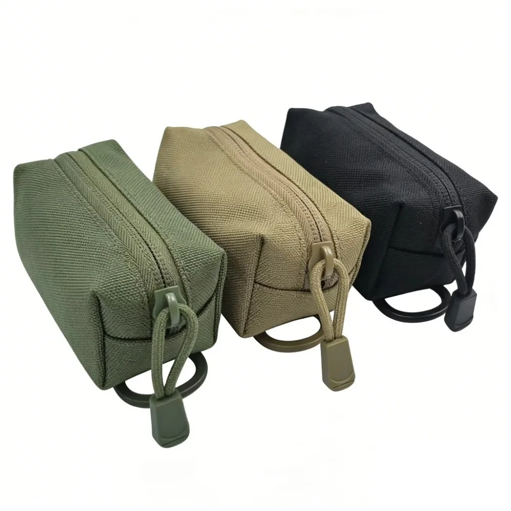 New  Belt Waist Pack Storage Bag Portable Key Organizer Outdoor Coin Purse Tool Bag Mini Men Pouch Hiking Camping
