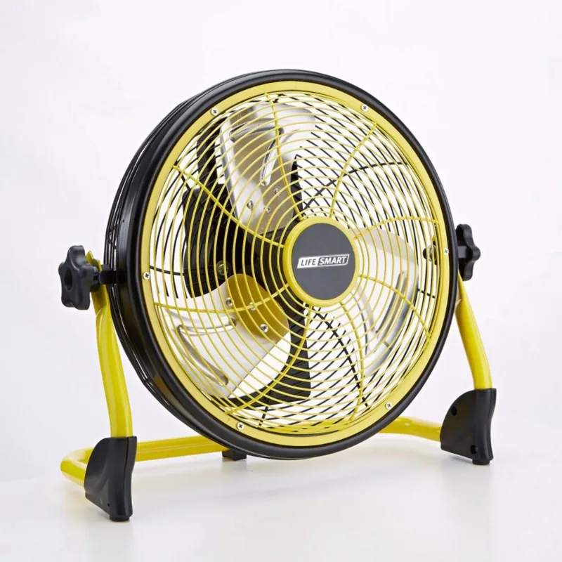 Lifesmart FGD-12C 12 In Rechargeable Battery Powdered Variable Speed Fan