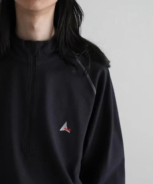 Roa Hiking Zip Functional Warm Bottom Outdoor Mountaineering Half Zip Bottom Sweater
