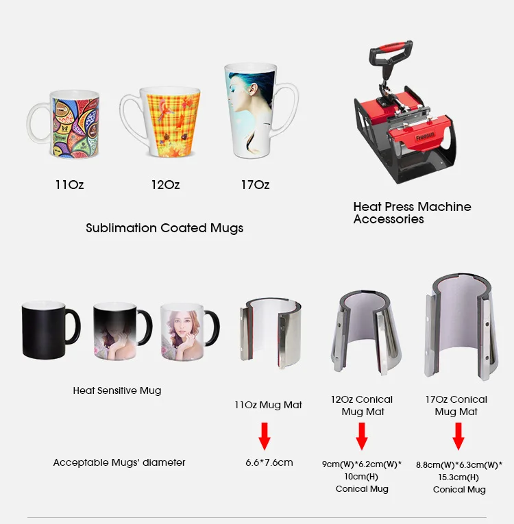 تتضمن آلة الضغط الحراري 9 في 1 سخان مضخة أساسي لنقل الحرارة على مكونات ألغاز القمصان والملابس