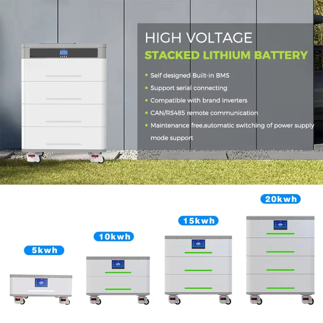 Solar Battery for Solar Panel Lithium Ion 48v 48volt 300ah 20kw 30kw 16kw Lifepo4 Energy Storage Home