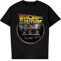 Back to The Future Delorean Marty McFly Emmett Brown Lorraine Baines Gift Mens Womens Unisex T-Shirt