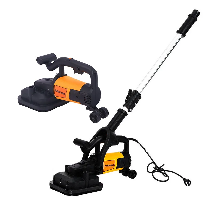 

Small Wall Grinding Machine Handheld Rough Grinder Wall Plasterer Spatula Cement Wall Concrete Floor Polish Tool