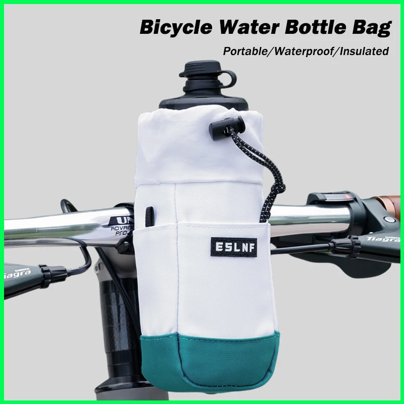 

Multifunctional Bicycle Water Bottle Bag Waterproof Bike Front Tube Bags Keep Water Hot Cold Bottle Cycling Bag Riding Accessory