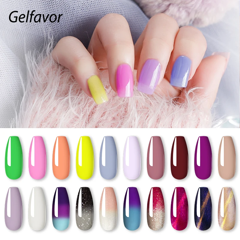 NAILWIND Nail Polish Gel Mini 8ml Plastic Bottle Gel Nail Polish UV Gel Nail Color Semi-Permanent LED Nail Lamp Nail