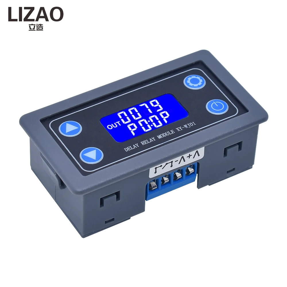 XY-WJ01 DC12V Digital Delay Relay Module, Programmable Timer Control Switch with Trigger & Cycle Functions