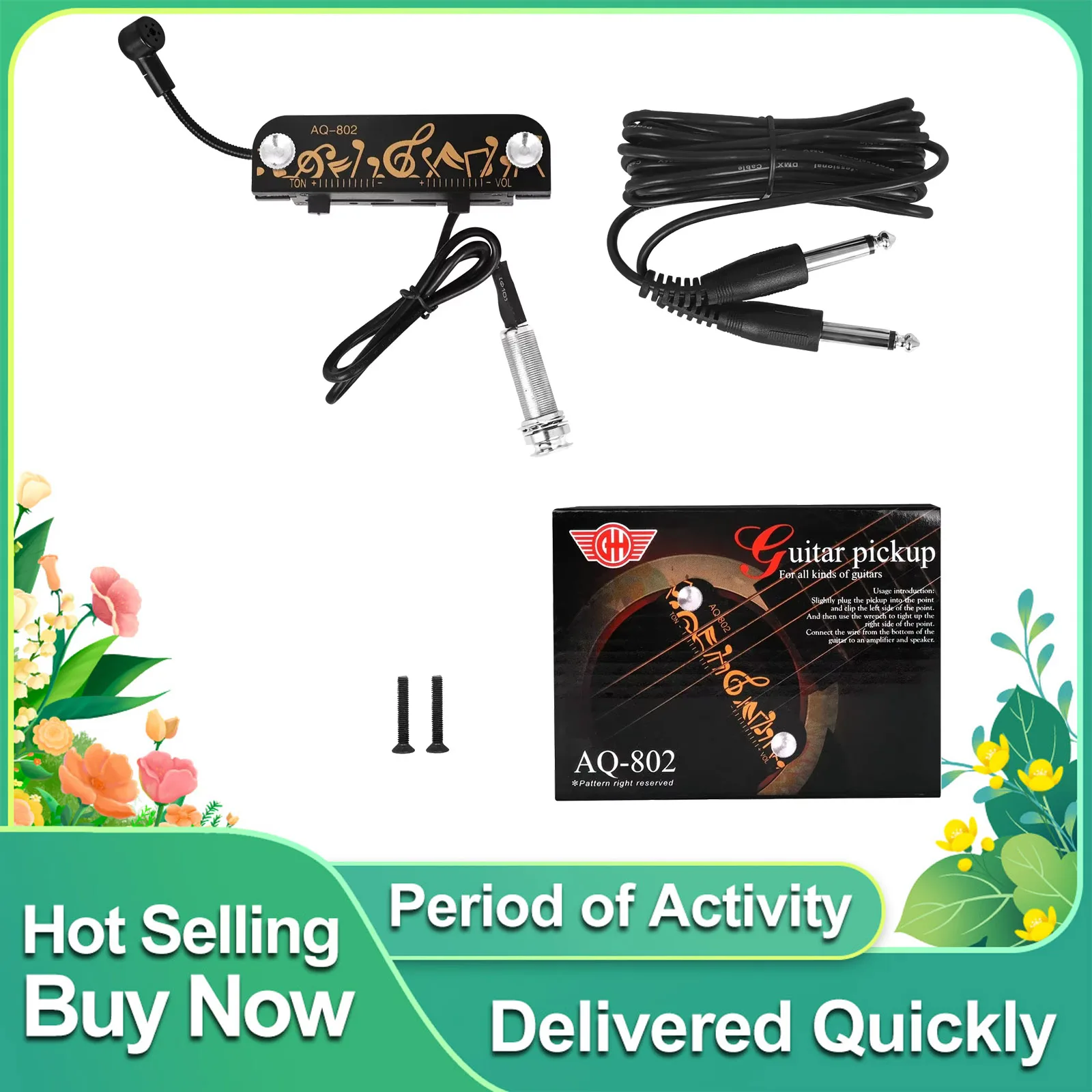 SLADE Guitar Pickup Metal Guitar Active Pickups Signal Transmission High Quality Playing Performances Strings Instruments Parts