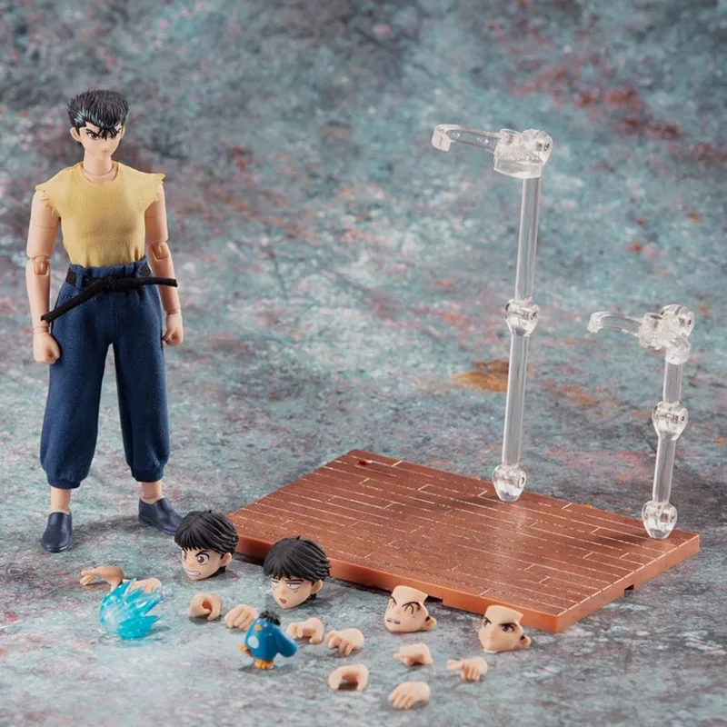 GT Great Sage Model 1/12 Yu Yu Hakusho Ururu Yusuke Youko Kurama Shishi Genshin Battle Suit Poseable Action Figure in Stock