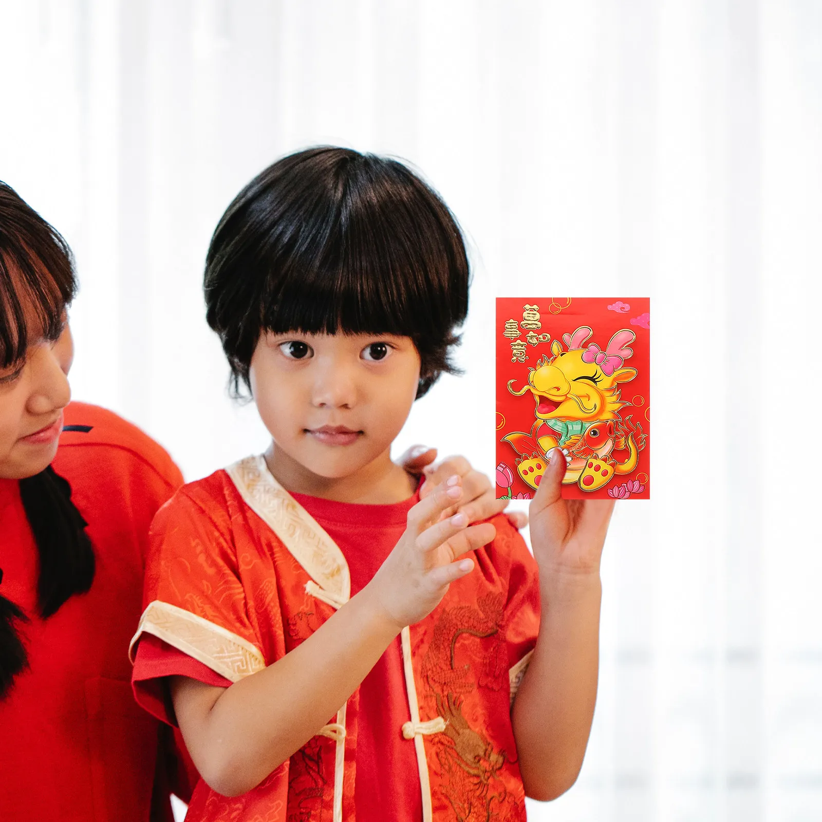 

30Pcs Red Envelopes Chinese New Year 2024 Year of Dragon Lucky Money Bags Creative Delicate Hongbao for Wedding Birthday
