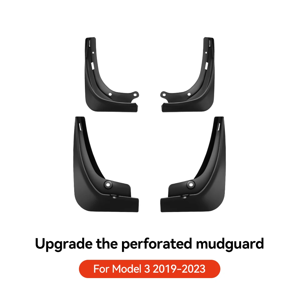 YZ Voor Tesla Model 3Y Highland Juniper 2021-2025 Tesla Speciale Spatlappen Geen Behoefte Gaten Spatbord Protector auto Accessoires