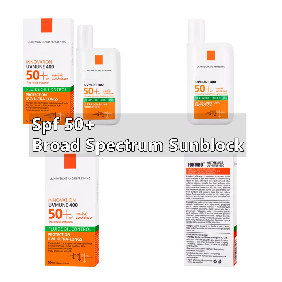 

Formbo Face Sunscreen, Broad Spectrum Sunblock Spf 50, Water Resistant Sunscreen For Face, Sweat Resistant Oil Free Sunscreen