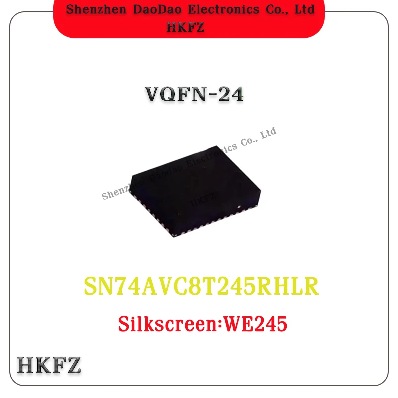 

10Pcs SN74AVC8T245RHLR Silk screen WE245 Logic IC chip new original IC Chip VQFN-24