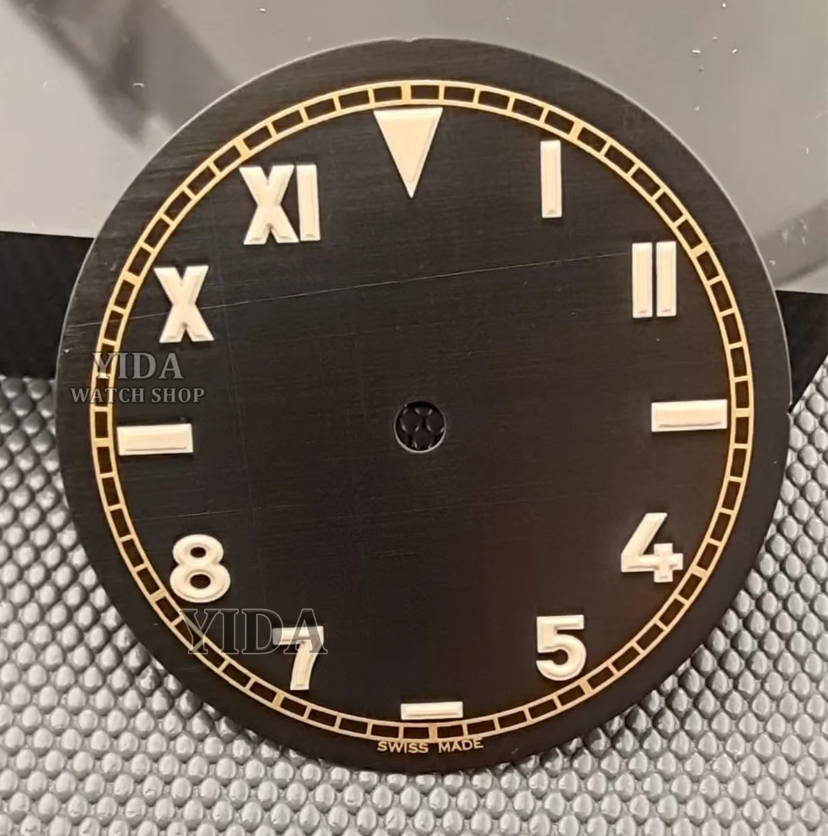 

Watch Dial Vintage Retro Green Luminous 39mm Watch Face for PAM Case 6154 6152 ETA6497/6498/ST3600 Automatic Movement Replace