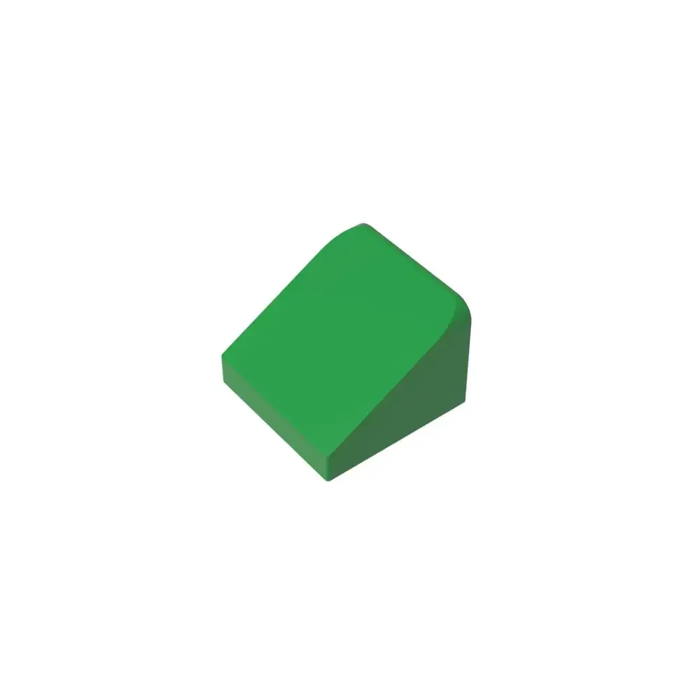 Gobricks 1 szt. Skośny klocek MOC 1 x 1 x 2/3 30 Klocków Kompatybilny z 50746 54200 18862 Modelowe Klocki Konstrukcyjne Prezent dla Dziecka Zabawka Edukacyjna