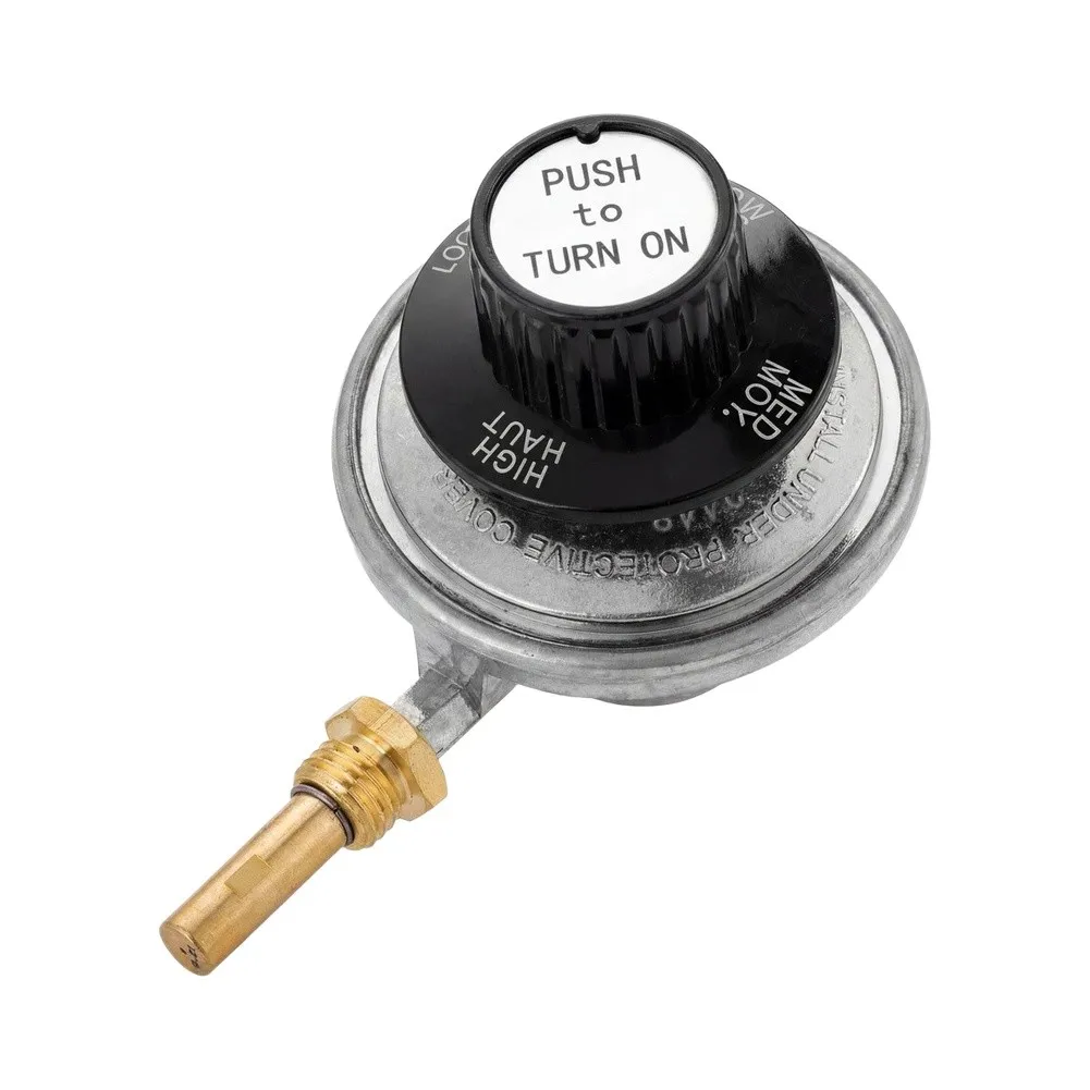 Certified Adjustable Propane Regulator Supporting For 1 lb Cylinder Applications with 47600 BTU/hr Flow Capacity