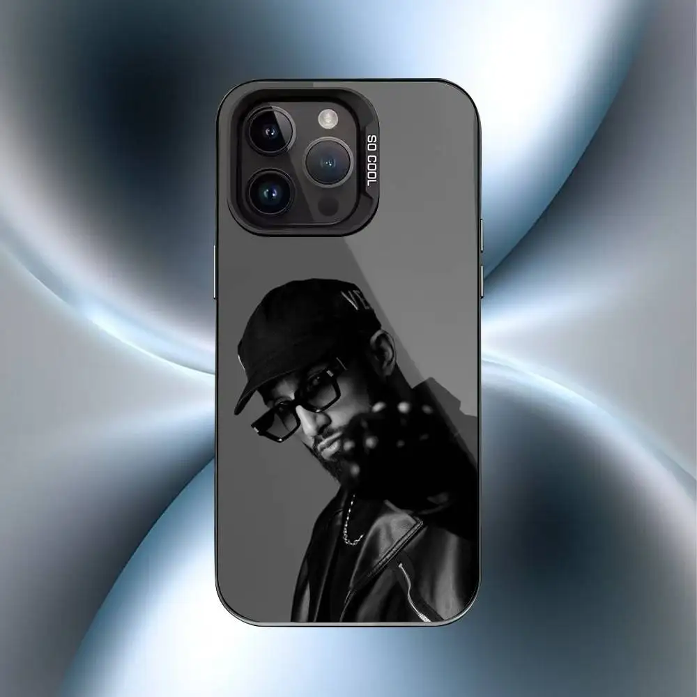 Чехол для телефона N-NIRO OX7 для iPhone 17,16,15,14,13,12,11 Plus, Pro Max, черный матовый противоударный чехол Candy