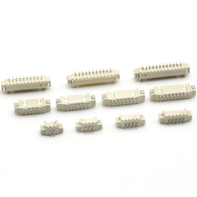 10PCS JST 1.25 1.25mm Connector SMD Vertical /Horizontal Type Socket 2P/3/4/5/6/7/8/9/10/11/12 Pin Wire-to-Board Receptacle Type