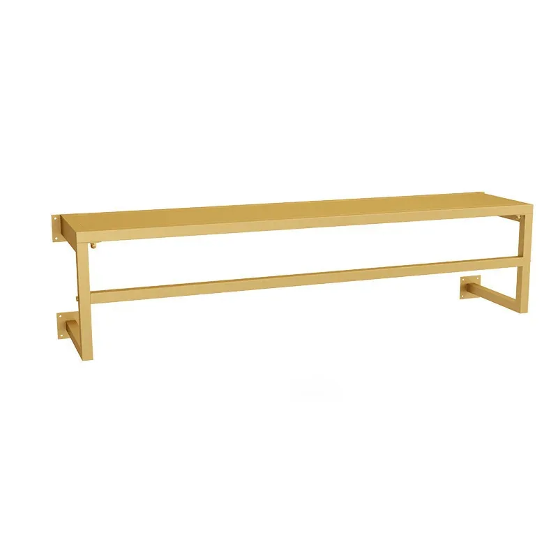 Gold Metal Coat Racks Design Wardrobes Clothing Salon Store Clothes Racks Industrial Style Percheros Para Ropa Furniture Luxury