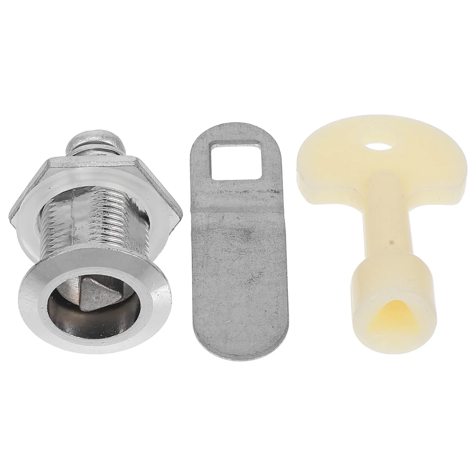 

2pcs Trash Can Lock Keys for Outdoor Dust Bin Hydrant Wrench Multi Functional Tool Universal Fit Secure System